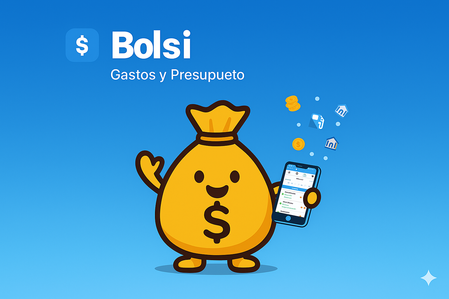 Vista previa de la app Bolsi